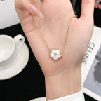 Aura LUCKY SPRING ROSE GOLD MOP BRACELET