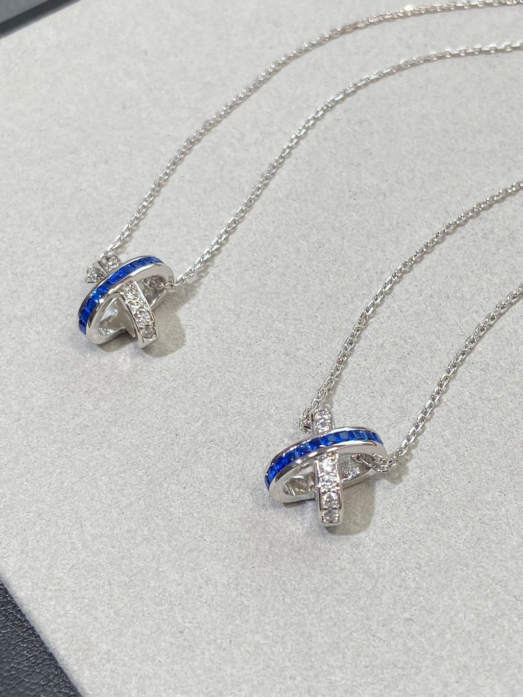Aura LIENS DIAMOND SILVER HALSKETTE