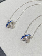 Aura LIENS DIAMOND SILVER HALSKETTE