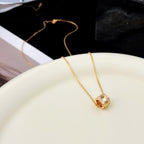 Aura BEE MINI ANHÄNGER DIAMANTENHALSKETTE