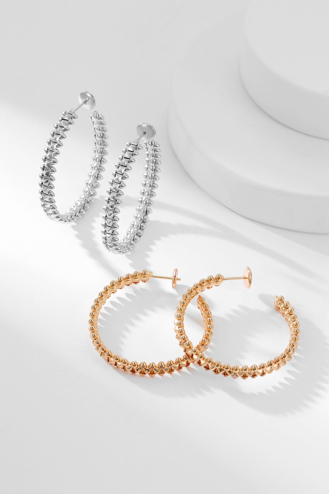 Aura CLASH HOOP EARRINGS