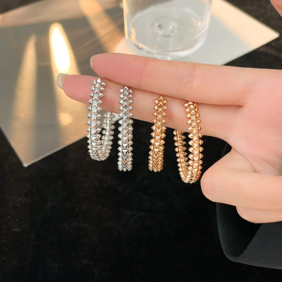 Aura CLASH HOOP EARRINGS