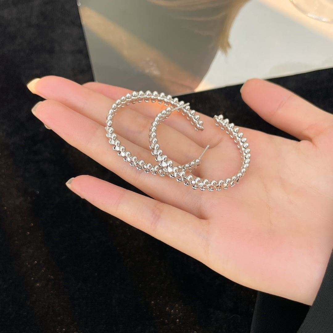 Aura CLASH HOOP EARRINGS