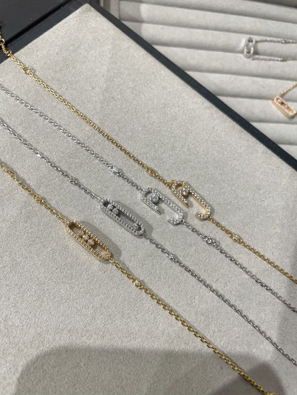 [⭐Aura ]BABY MOVE DIAMOND BRACELET