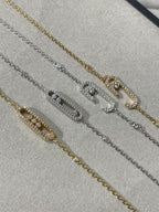 [Aura ] BABY MOVE DIAMOND BRACELET