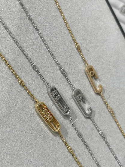 [⭐Aura ]BABY MOVE DIAMOND BRACELET