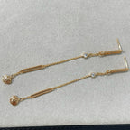 Aura CHAINE CHAOS DIAMOND DROP EARRINGS