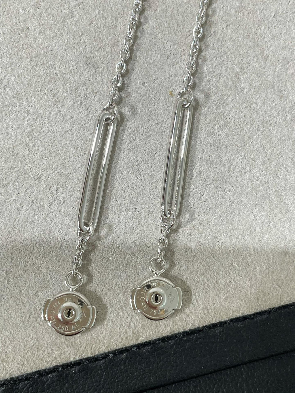 Aura CHAINE CHAOS DIAMOND DROP EARRINGS