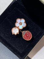 Aura LUCKY 3 MOTIF ROSE GOLD RING