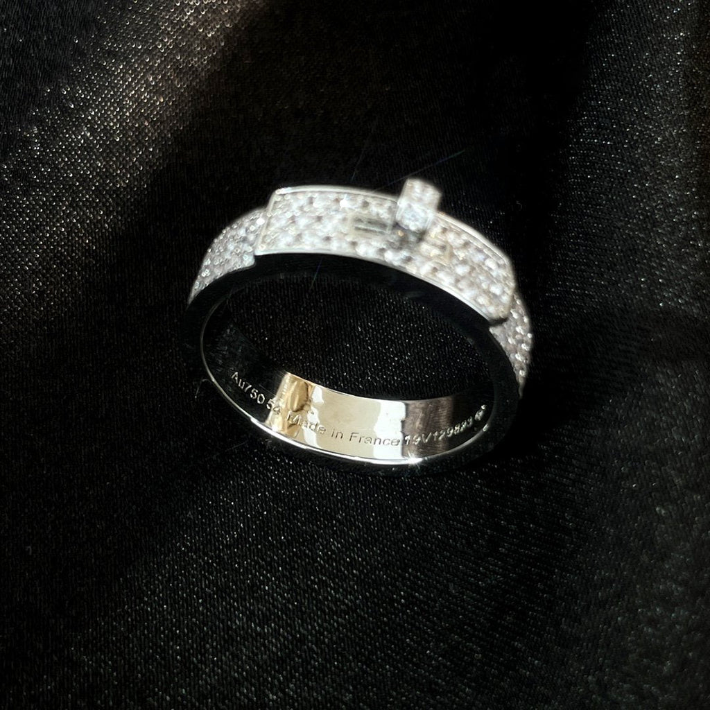 Aura KELLY SILVER DIAMOND RING