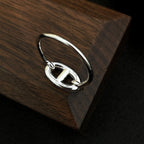 Aura RONDE SMALL SILVER DIAMOND RING