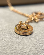 [⭐Veya]DREAM MOP DIAMANTPAVÉ HALSKETTE IN ROSÉGOLD