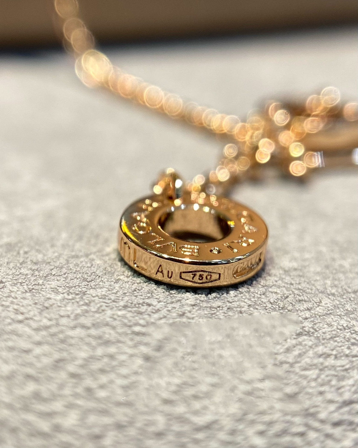 [⭐Veya]DREAM MOP DIAMANTPAVÉ HALSKETTE IN ROSÉGOLD