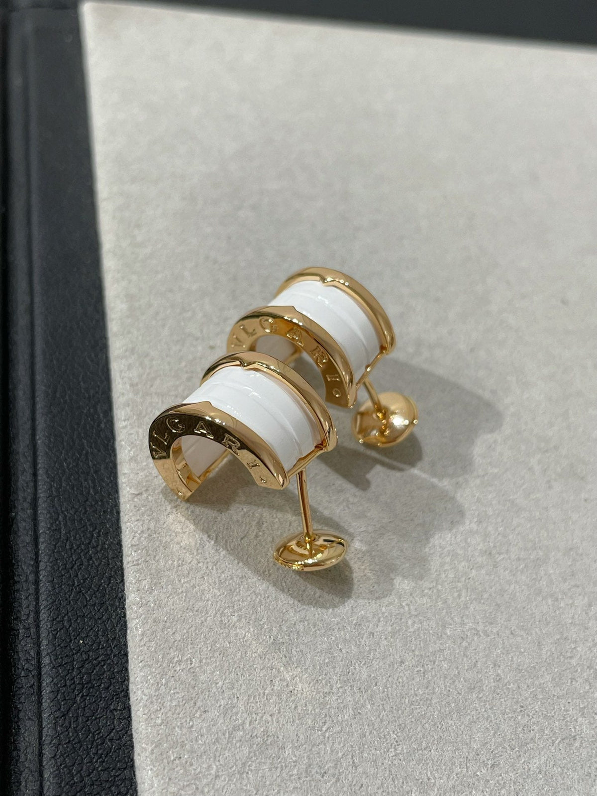[⭐Veya]ZERO 1 KERAMIK-OHRRINGE IN ROSÉGOLD