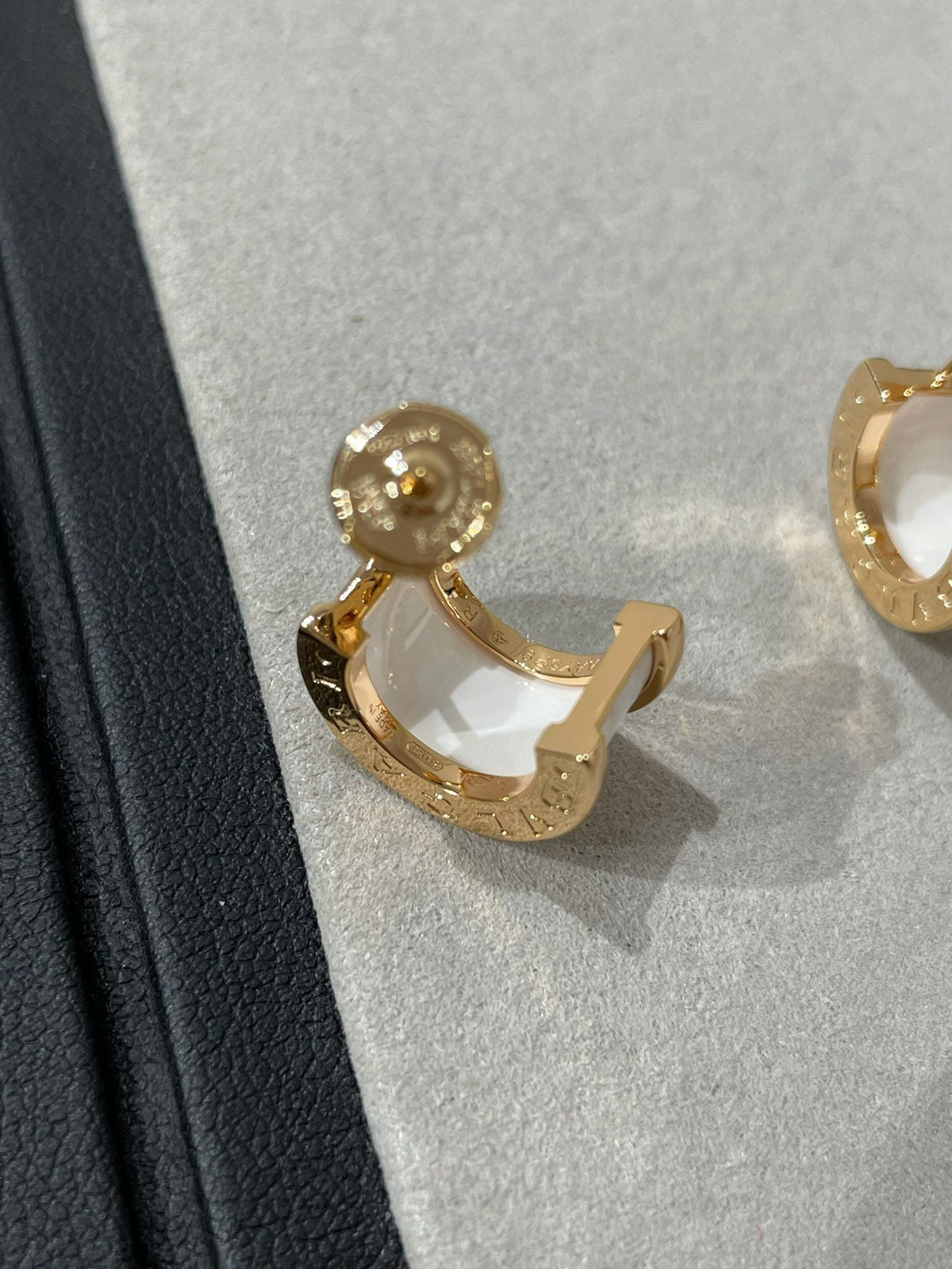 [⭐Veya]ZERO 1 KERAMIK-OHRRINGE IN ROSÉGOLD