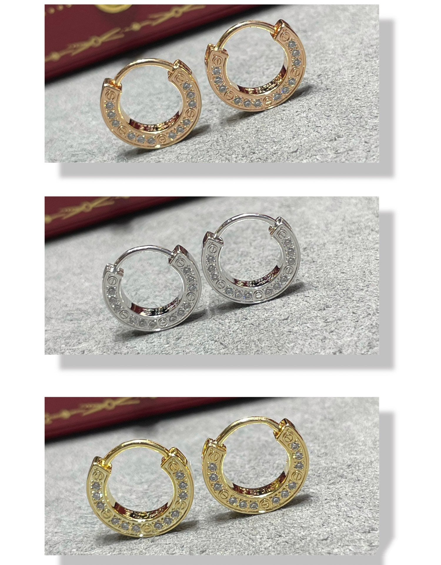 Aura LOVE DIAMOND EARRINGS