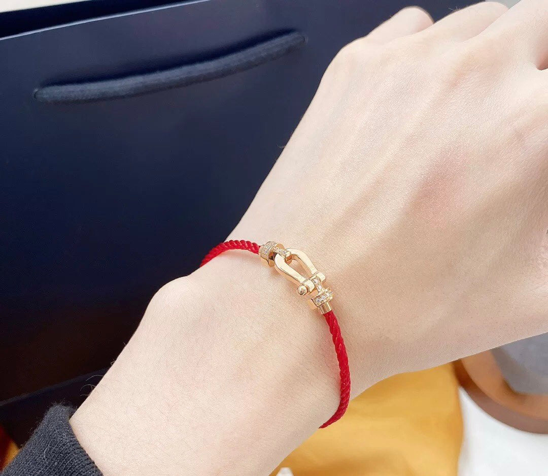 [⭐Aura ]FORCE 10 HALF DIAMOND PINK GOLD RED CORDERI LARGE AND MEDIUM MODEL