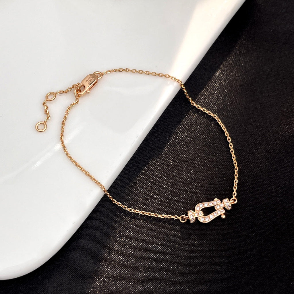 Aura FORCE 10 FULL DIAMOND BUCKLE CHAIN LINK MINI MODEL