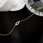 Aura FORCE 10 FULL DIAMOND BUCKLE CHAIN LINK MINI MODEL