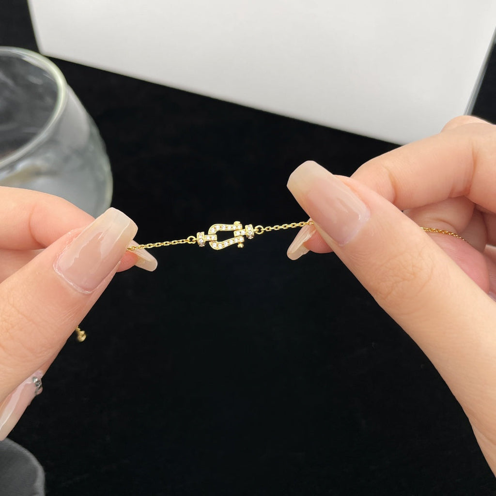 Aura FORCE 10 FULL DIAMOND BUCKLE CHAIN LINK MINI MODEL
