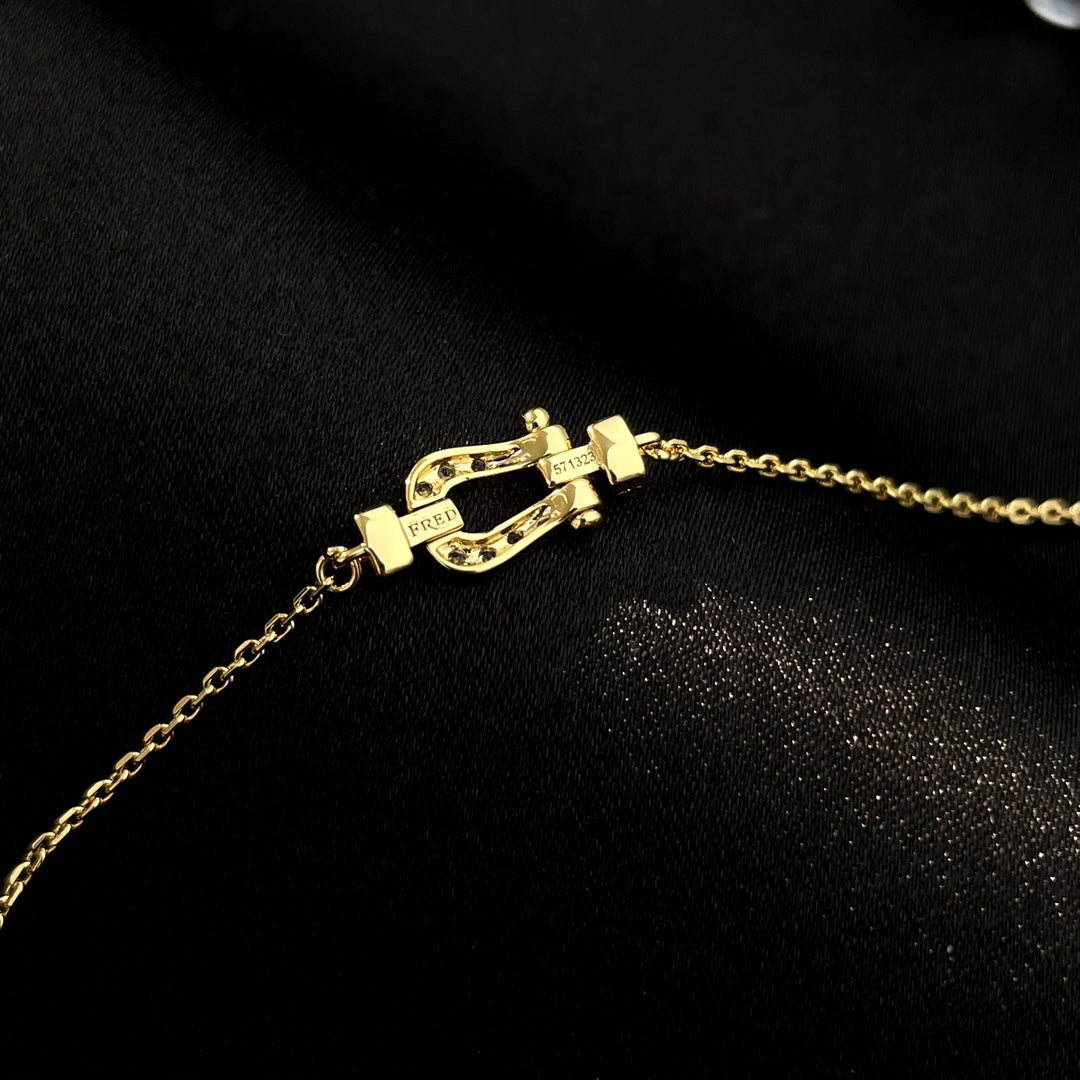 Aura FORCE 10 FULL DIAMOND BUCKLE CHAIN LINK MINI MODEL