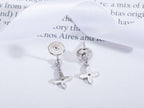 Aura VIDYLLE SILVER DIAMOND MINI DROP OHRRINGE