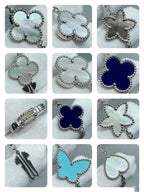 Aura LUCKY CLOVER SILBER 11 MOTIV HALSKETTE