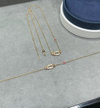 Aura FORCE 10 DIAMOND PINK GOLD NECKLACE