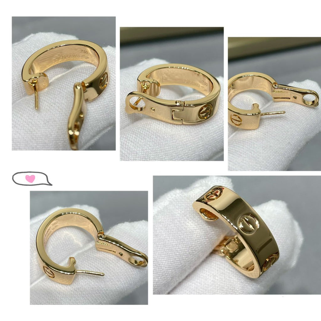 Aura LOVE 5,5-mm-Ohrringe
