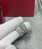 Aura LOVE 5.5MM DIAMOND PAVED EARRINGS