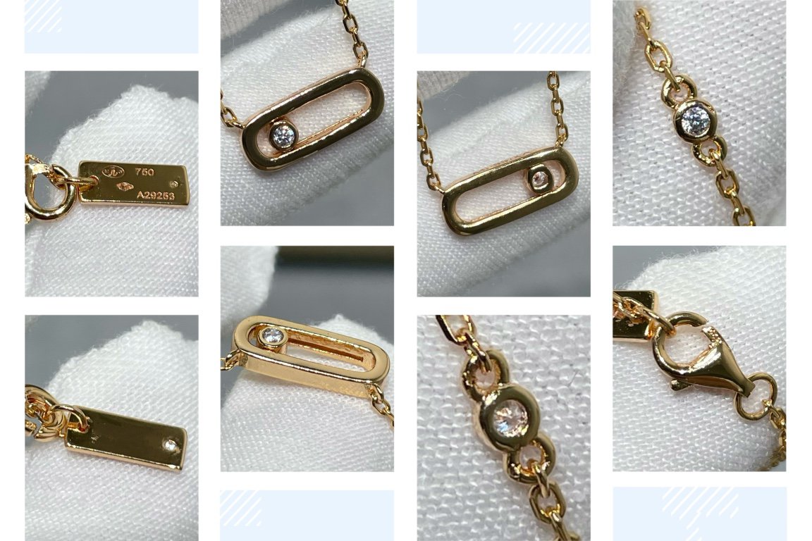 [Aura ] MOVE UNO DIAMOND NECKLACE