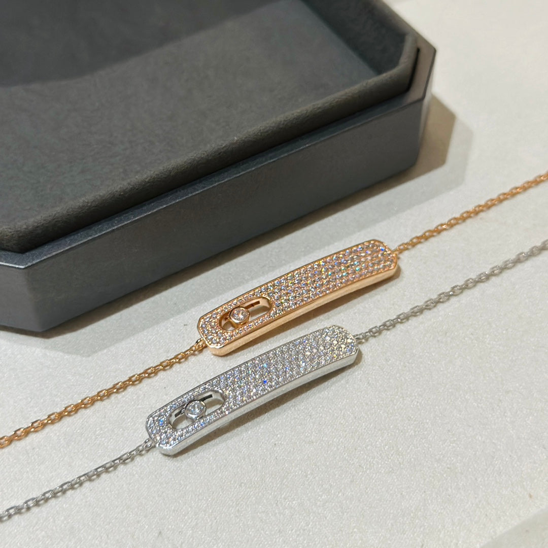 [Aura ]MOVE CLASSIQUE DIAMOND PAVED BRACELET