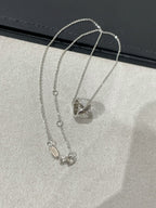 Aura LIENS EVIDENCE DIAMANT BESETZTE HALSKETTE