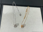 Aura LIENS EVIDENCE DIAMANT BESETZTE HALSKETTE