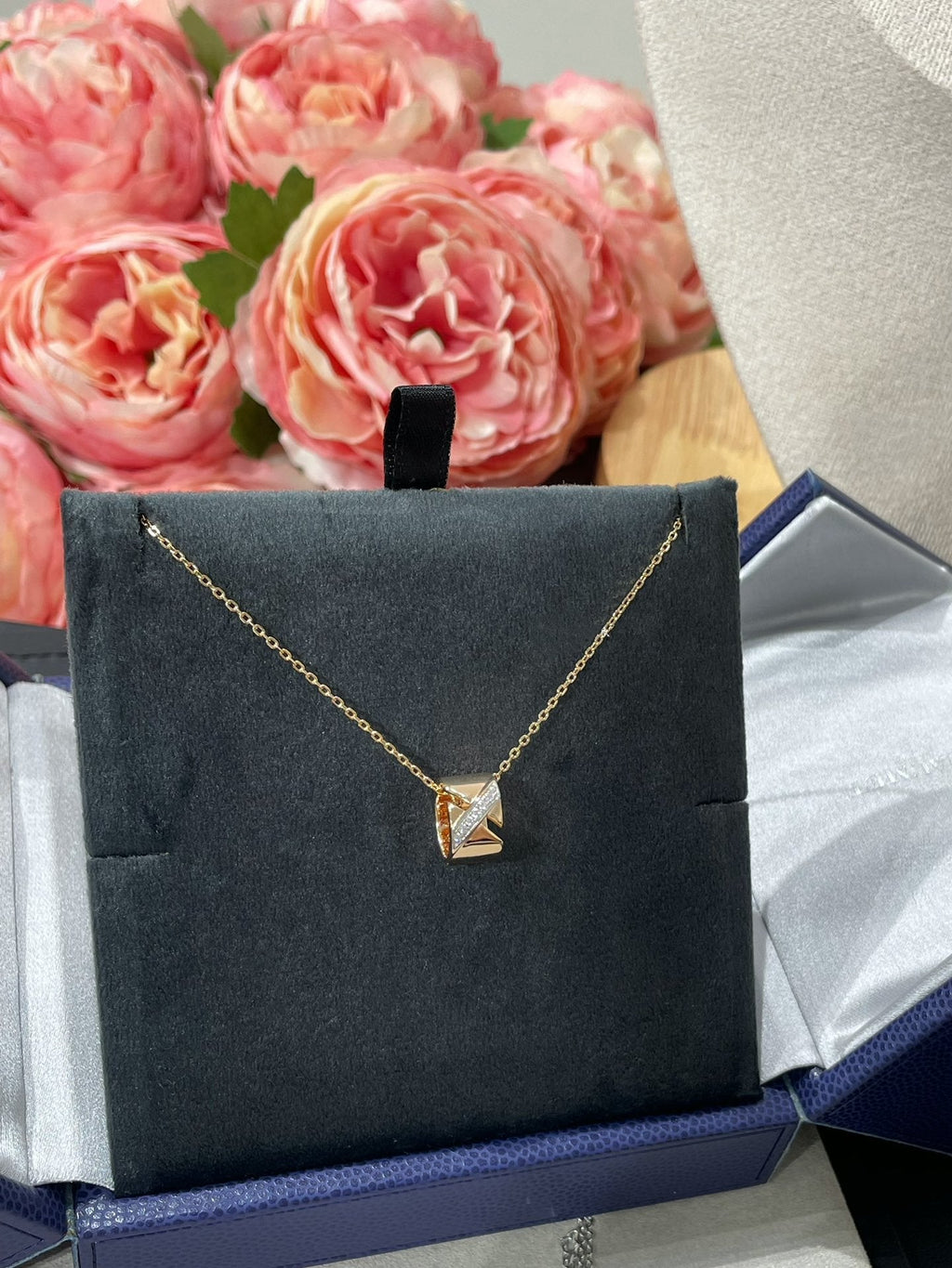 Aura LIENS EVIDENCE DIAMANTEN HALSKETTE