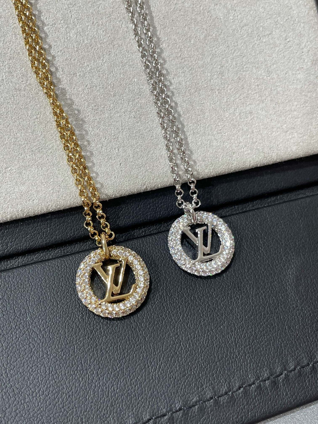 Aura BY NIGHT DIAMOND PAVED NECKLACE