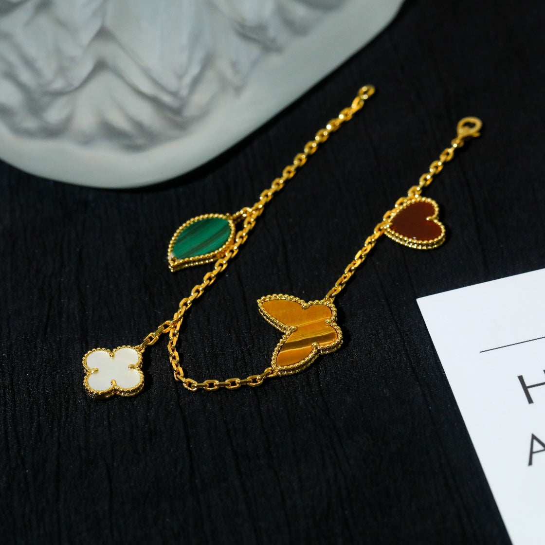 Aura LUCKY SPRING 5 MOTIV GOLDARMREIF
