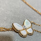 Aura BUTTERFLY MOP DIAMANT HALSKETTE