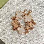 [Aura ]New CLOVER WHITE PEARL MOP 5 MOTIF BRACELET COLLECTION