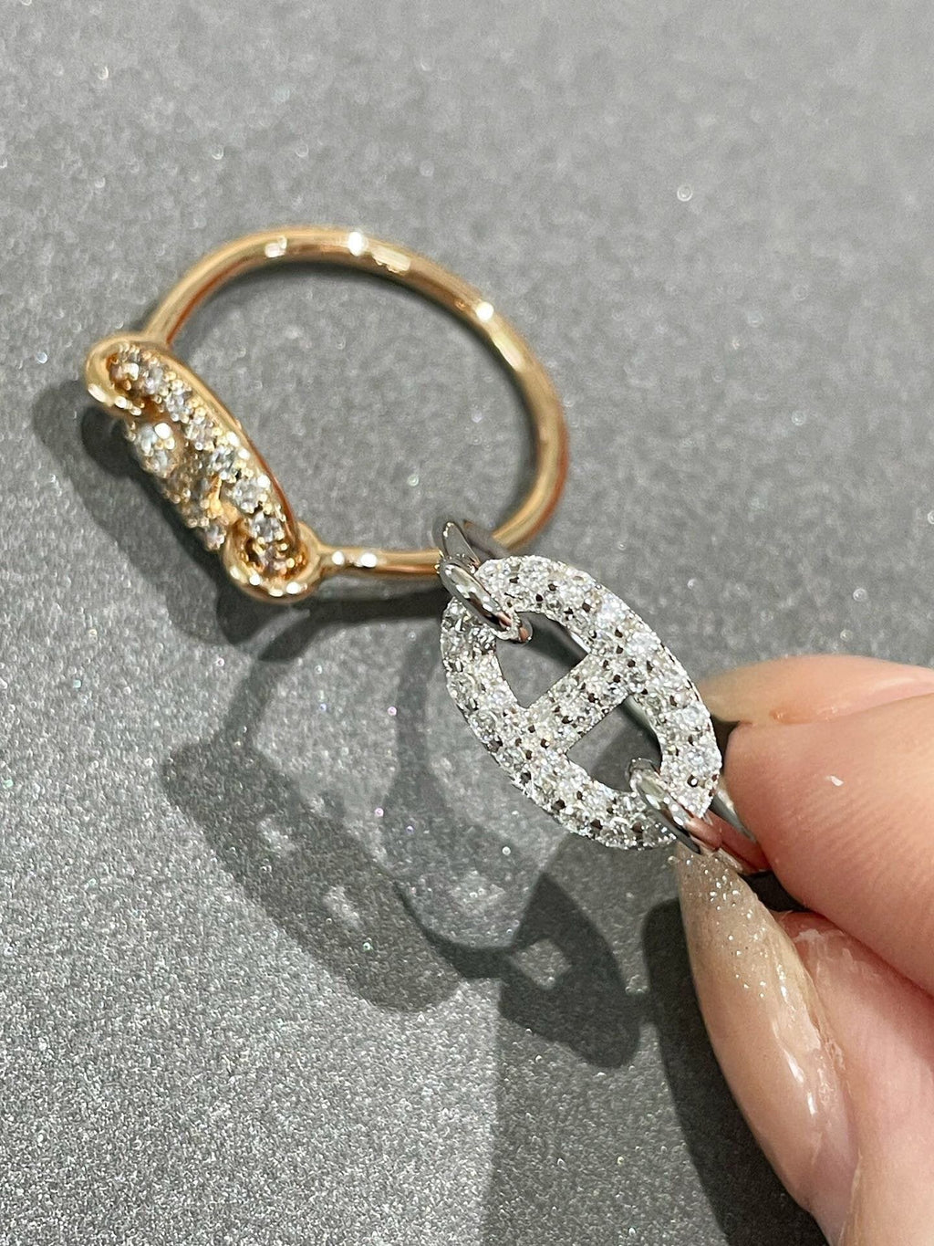 Aura RONDE SMALL DIAMOND RING