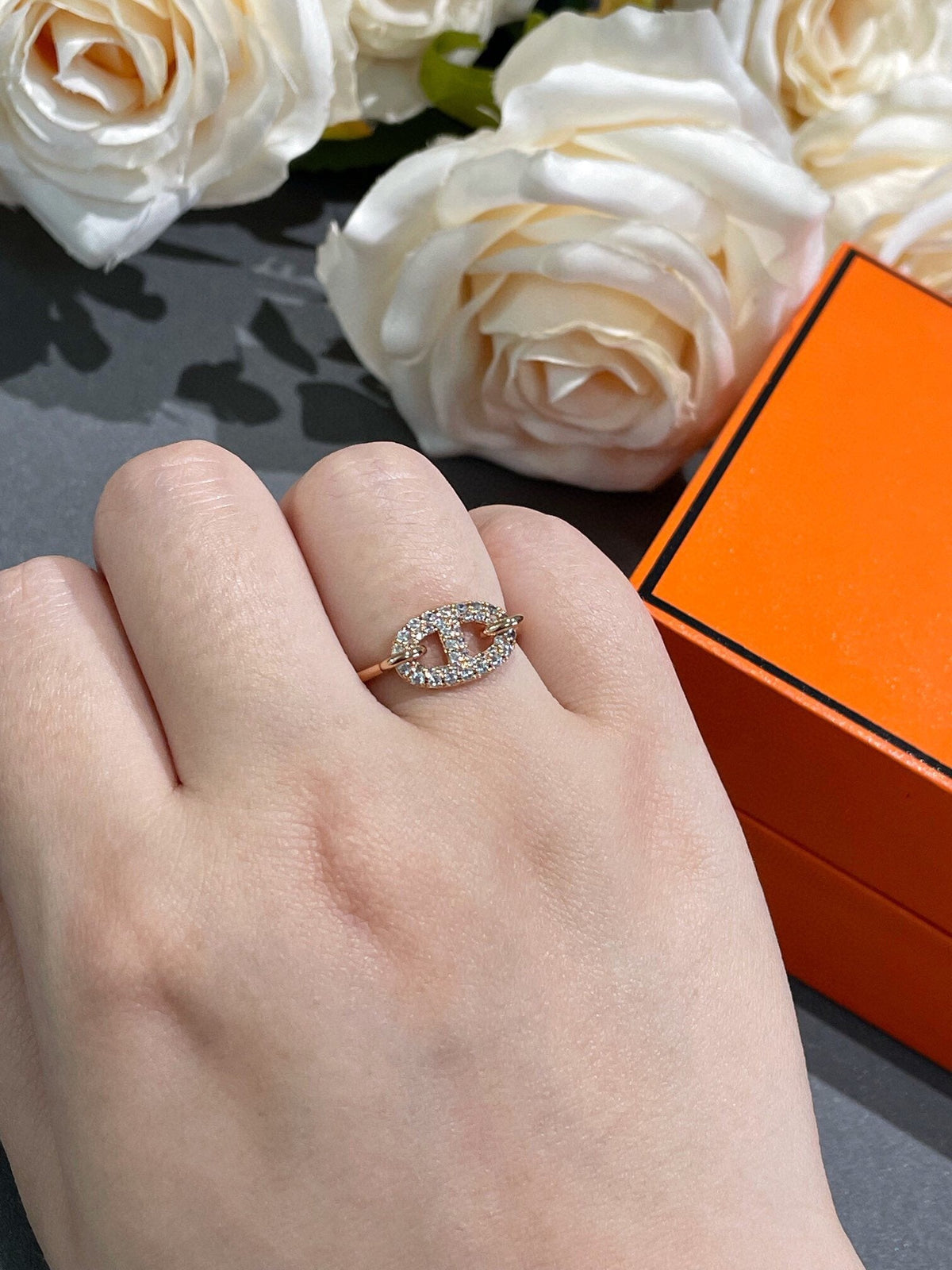 [⭐Aura] RONDE SMALL DIAMOND RING