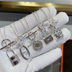 Aura CONSTANCE PEDANT SILVER NECKLACE
