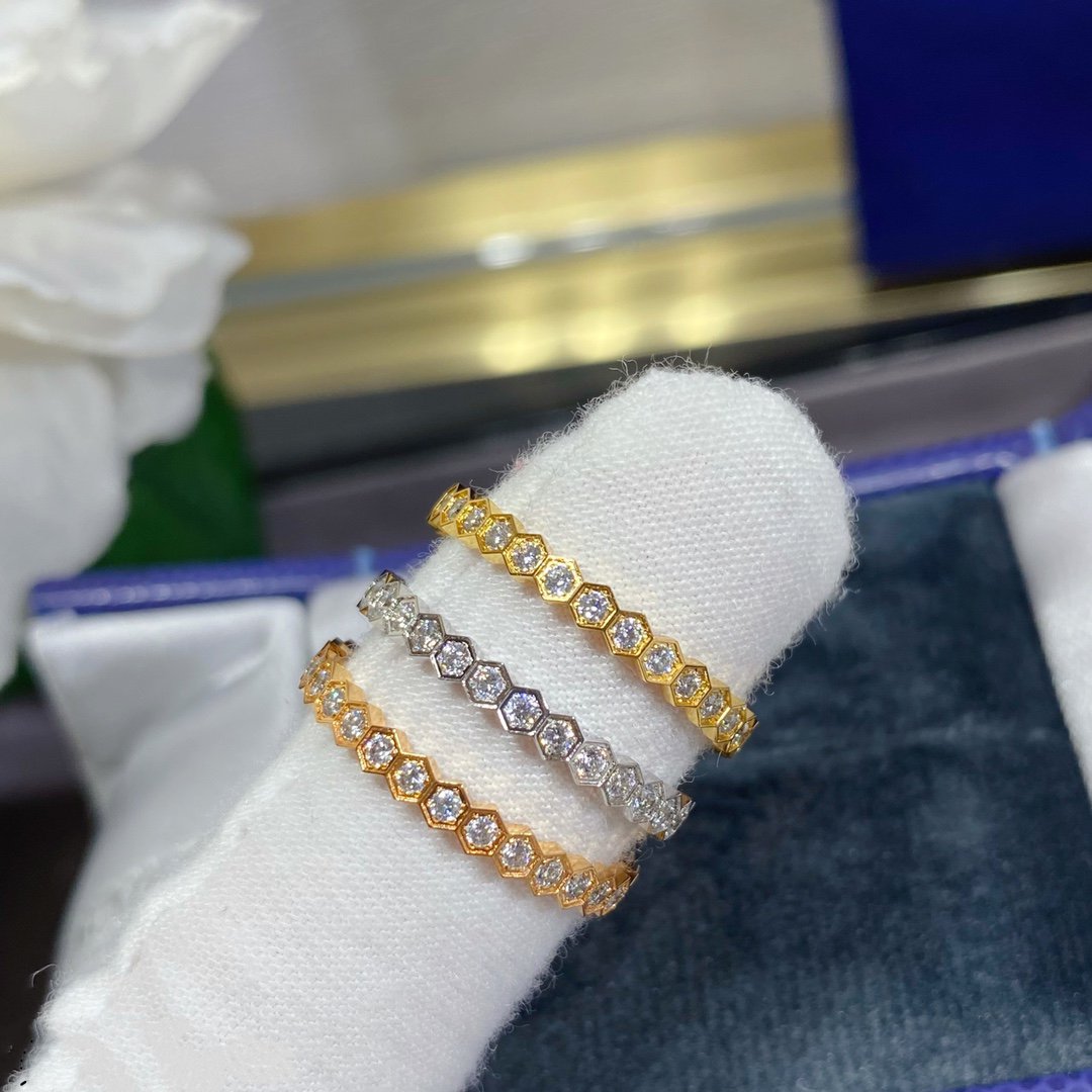 [⭐Aura ]BEE LOVE DIAMOND PAVED SMALL RING