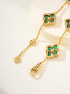 [Aura]B.C.L ENAMELED Five-Flower Bracelet£¨Various Colors)