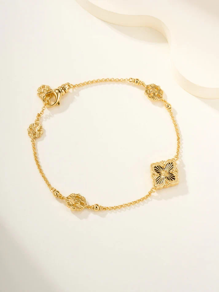 [Aura]B.C.L ENAMELED One-Flower Bracelet£¨Various Colors)