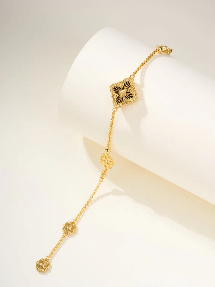[Aura]B.C.L ENAMELED One-Flower Bracelet£¨Various Colors)