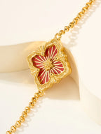 [Aura]B.C.L ENAMELED One-Flower Bracelet£¨Various Colors)