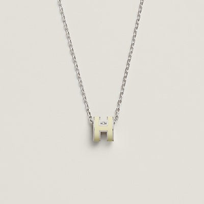 Aura HM CLIC YELLOW ENAMEL GOLD NECKLACE