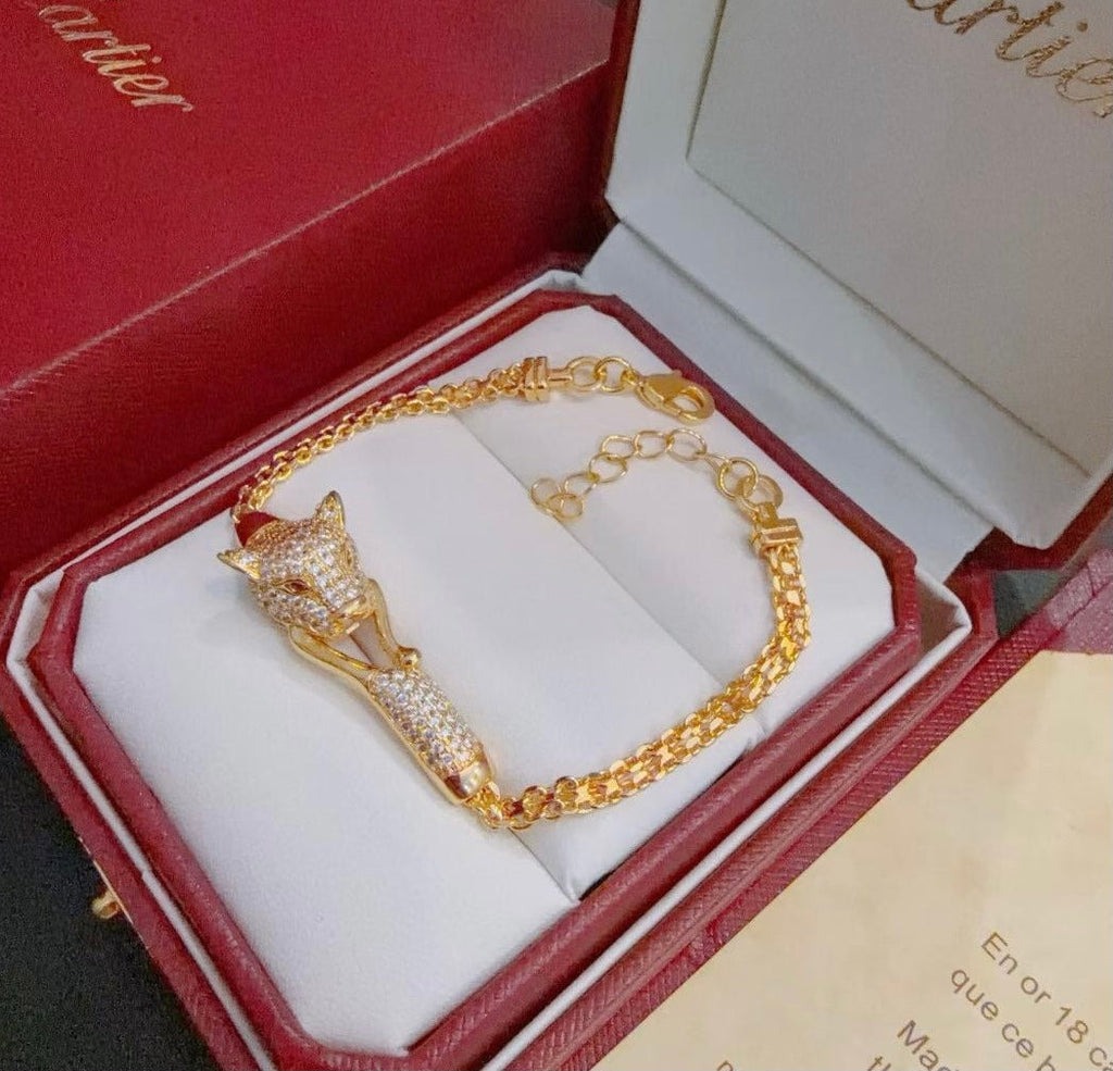 Aura  PANTHERE  BRACELET DIAMONDS