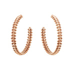 Aura CLASH LARGE HOOP EARRINGS